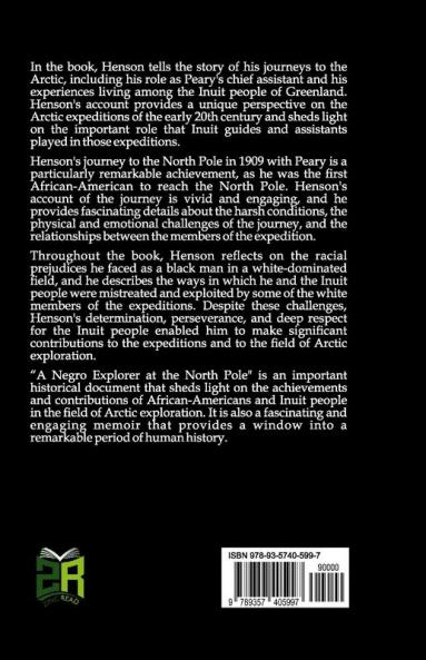 A Negro Explorer at the North Pole
