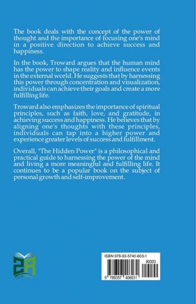 THE HIDDEN POWER AND OTHER PAPERS ON MENTAL SCIENCE