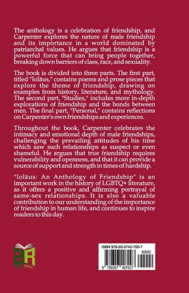 Iolaus An Anthology of Friendship