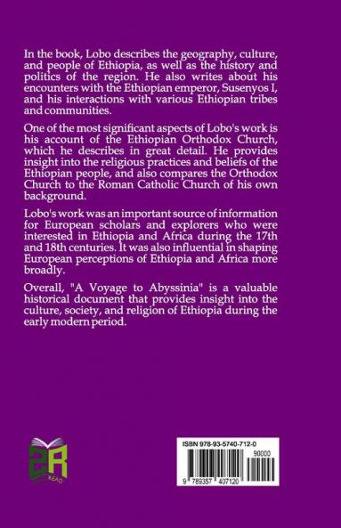 A Voyage to Abyssinia