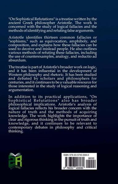 On Sophistical Refutations