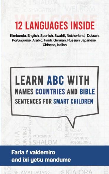 Learn ABC with names countries and bible sentences for smart children
