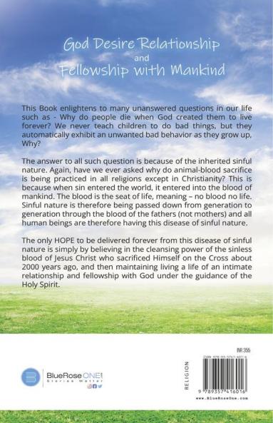 God Desire Relationship and Fellowship with Mankind