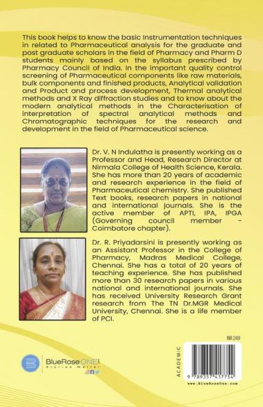 Advanced Instrumentation Technology for Pharmaceutical Analysis