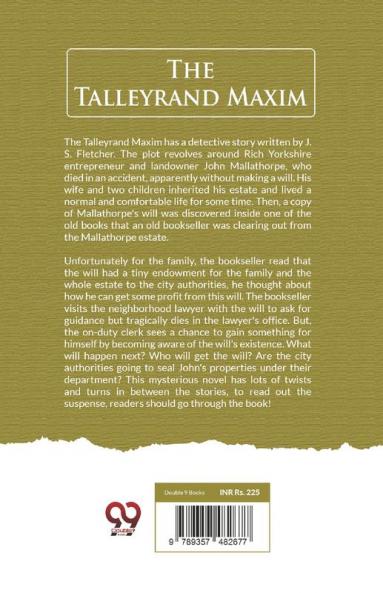 The Talleyrand Maxim