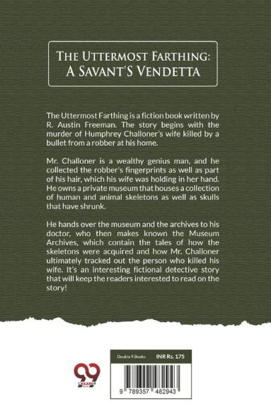 The Uttermost Farthing: A Savant'S Vendetta