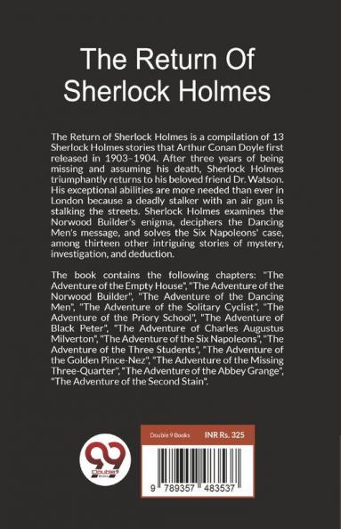 The Return Of Sherlock Holmes