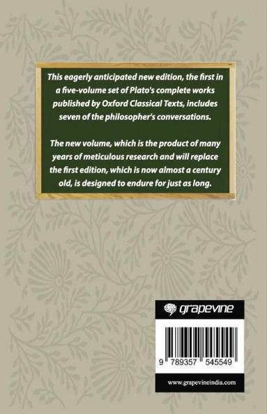 Euthyphro Apologia Socratis Crito Phaedo Cratylus Sophista Politicus Theaetetus