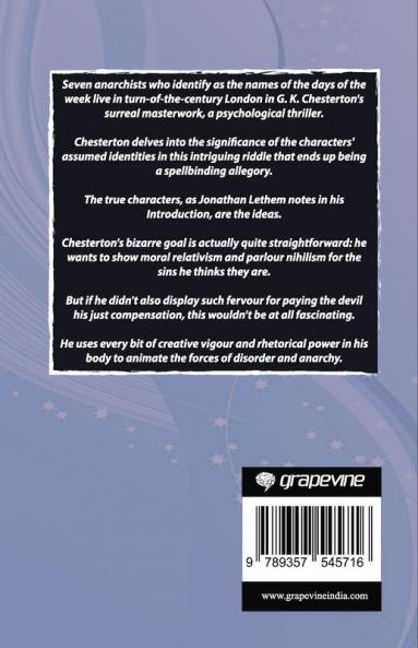 The Man Who Was Thursday: A Nightmare