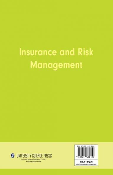 Insurance And Risk Management