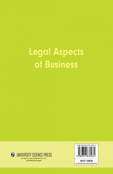 Legal Aspects Of Business