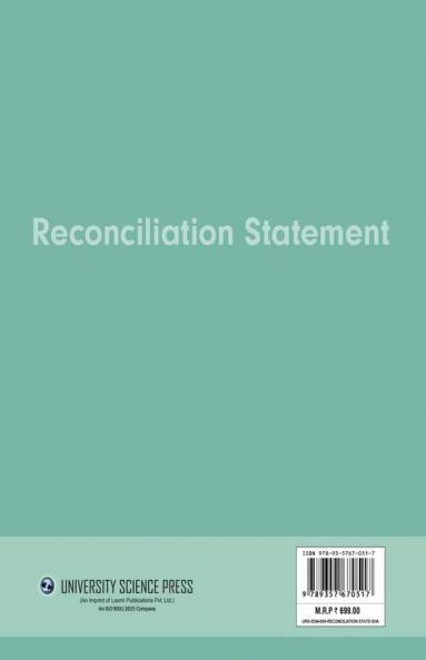 Reconcilation Statement