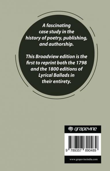 Lyrical Ballads: 1798 and 1800