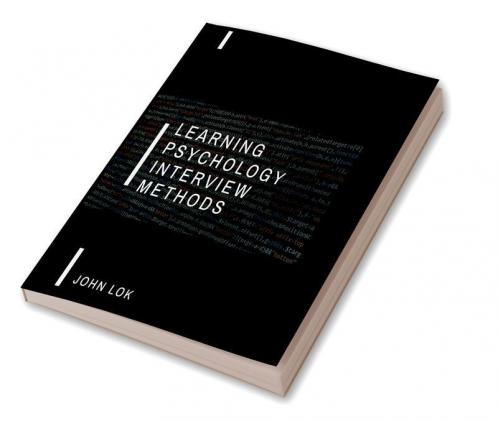 Learning Psychology Interview Methods