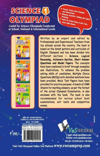 National Science Olympiad - Class 1 (With OMR Sheets)