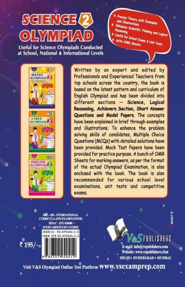 National Science Olympiad - Class 2(With OMR Sheets)