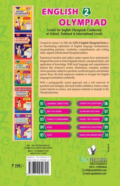 International English Olympiad - Class 2 (With OMR Sheets)