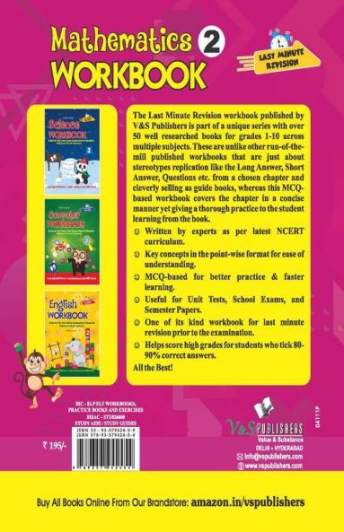 Mathematics Workbook Class 2