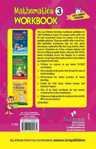 Mathematics Workbook Class 3