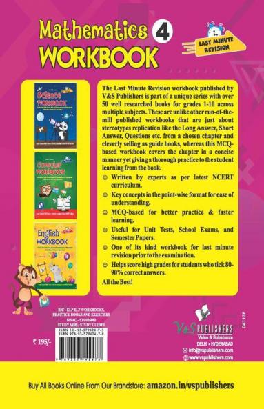 Mathematics Workbook Class 4