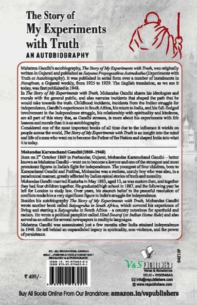 The Story of My Experiments with Truth (Mahatma Gandhi's Autobiography)