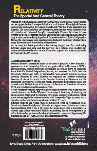 Relativity: The Special and the General Theory