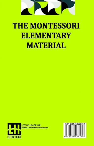 The Montessori Elementary Material