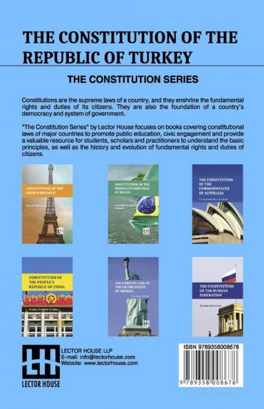The Constitution Of The Republic Of Turkey