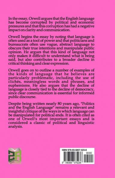 Politics and the English Language
