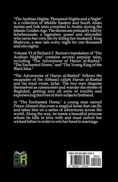 The Arabian Nights: Thousand Nights and a Night - Vol. VI