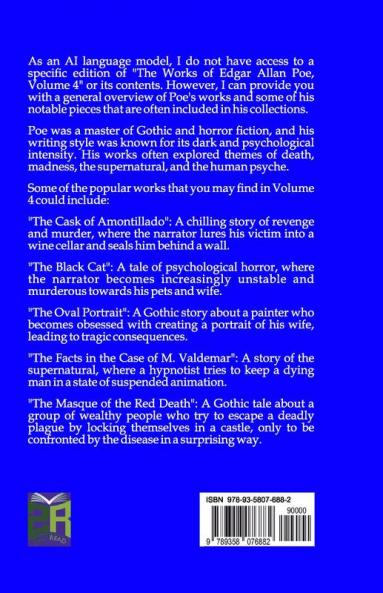 The Works of Edgar Allan Poe Volume 4
