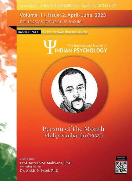THE INTERNATIONAL JOURNAL OF INDIAN PSYCHOLOGY VOLUME 11 ISSUE 2 (Booklet 08)