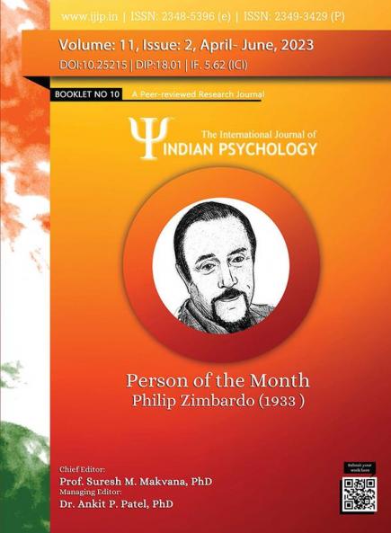 THE INTERNATIONAL JOURNAL OF INDIAN PSYCHOLOGY VOLUME 11 ISSUE 2 (Booklet 10)