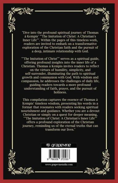 The Imitation of Christ: A Christian's Inner Life (Grapevine Press)