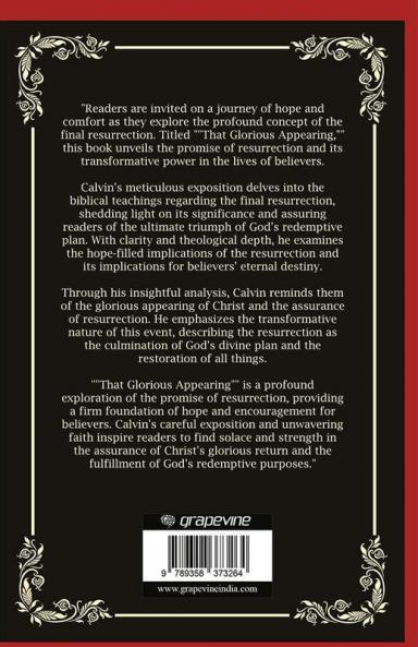 That Glorious Appearing: Finding Solace in the Promise of Resurrection (Grapevine Press)