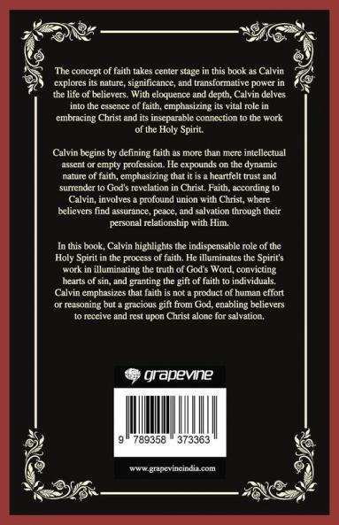 Faith Defined: Embracing Christ through the Holy Spirit (Grapevine Press)