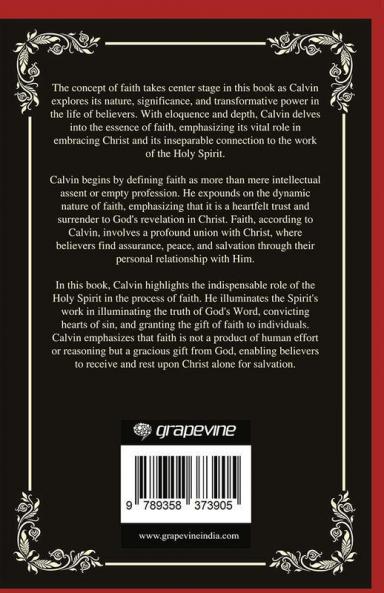 Faith Defined: Embracing Christ through the Holy Spirit (Grapevine Press)