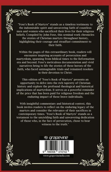 Foxe's Book of Martyrs: Heroes of the Faith (Grapevine Press)
