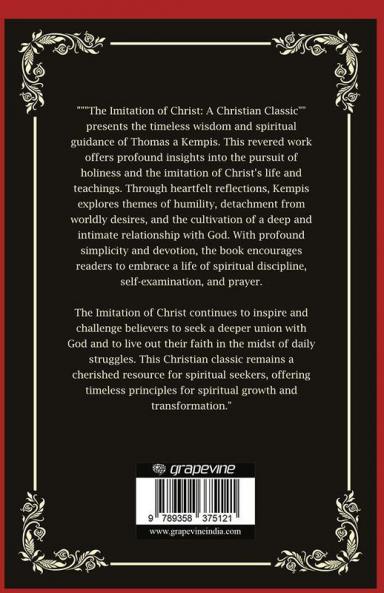 The Imitation of Christ: A Christian Classic (Grapevine Press)