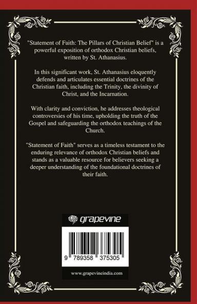 Statement of Faith: The Pillars of Christian Belief (Grapevine Press)