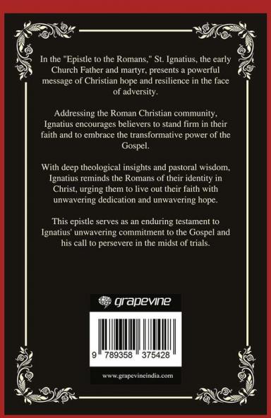 Epistle to the Romans: The Christian Hope Resilient Under Fire (Grapevine Press)