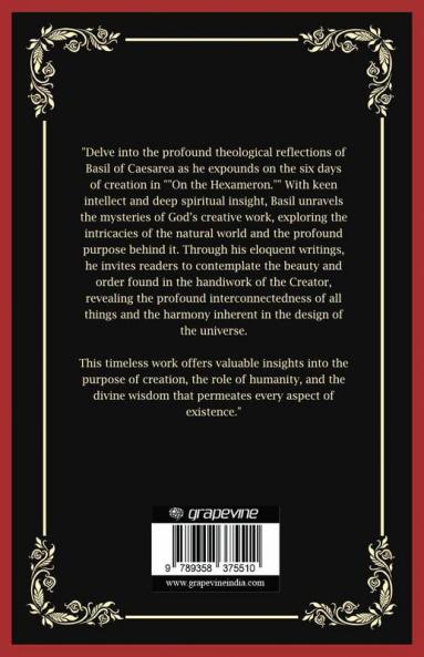 On the Hexameron: Insights on the Creation (Grapevine Press)