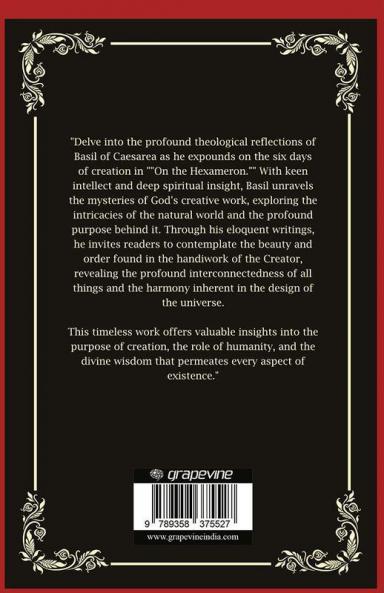 On the Hexameron: Insights on the Creation (Grapevine Press)
