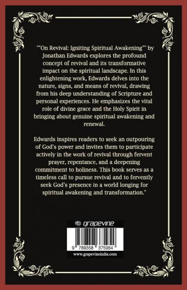 On Revival: Igniting Spiritual Awakening (Grapevine Press)