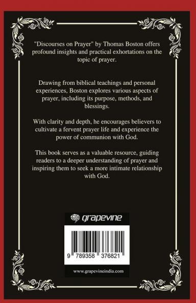 Discourses on Prayer (Grapevine Press)