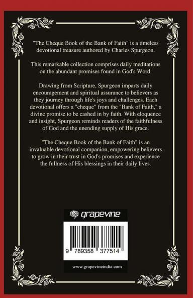 The Cheque Book of the Bank of Faith (Grapevine Press)