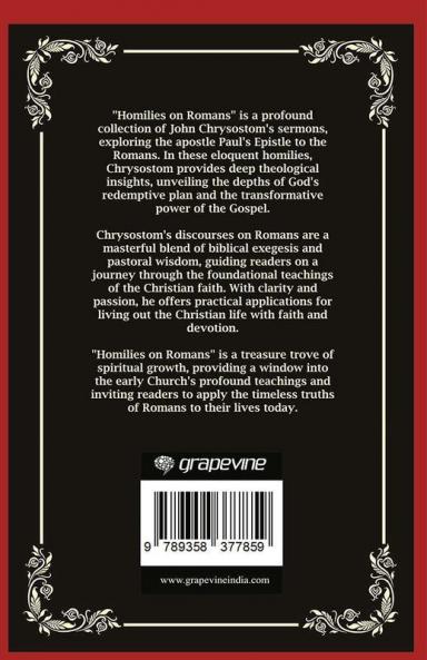Homilies on Romans: The Depths of God's Grace (Grapevine Press)