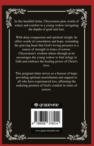 Letter to a Young Widow: Comfort in Times of Loss (Grapevine Press)