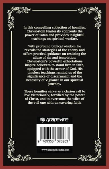 Three Homilies on the Power of Satan (Grapevine Press)