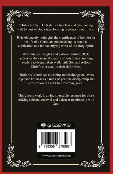 Holiness: God's Transforming Presence (Grapevine Press)